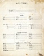 Table of Contents, Jackson County 1877
